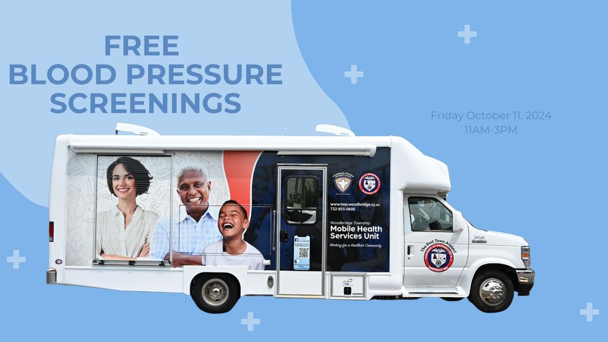 FREE Blood Pressure Screenings!