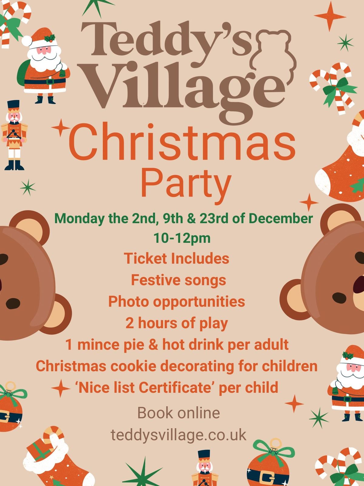 Teddy\u2019s Village Christmas Party 