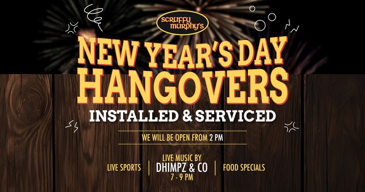 New Year's Day Hangovers Installed & Serviced