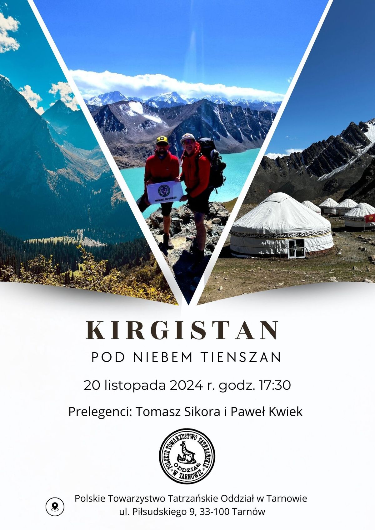 Kirgistan - prelekcja Tomka Sikory i Paw\u0142a Kwieka