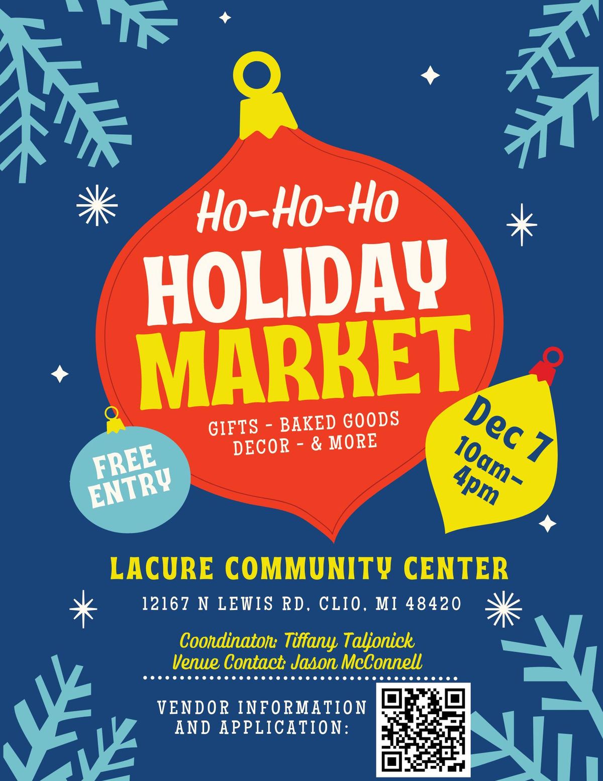 Ho-Ho-Holiday Craft Market\u26c4\ud83c\udf84\u2744\ufe0f\ud83e\uddd1\u200d\ud83c\udf84