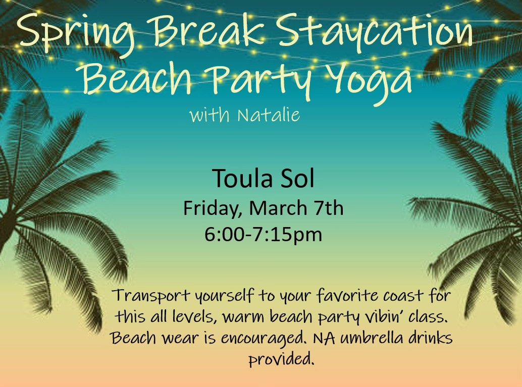 Beach Party Yoga