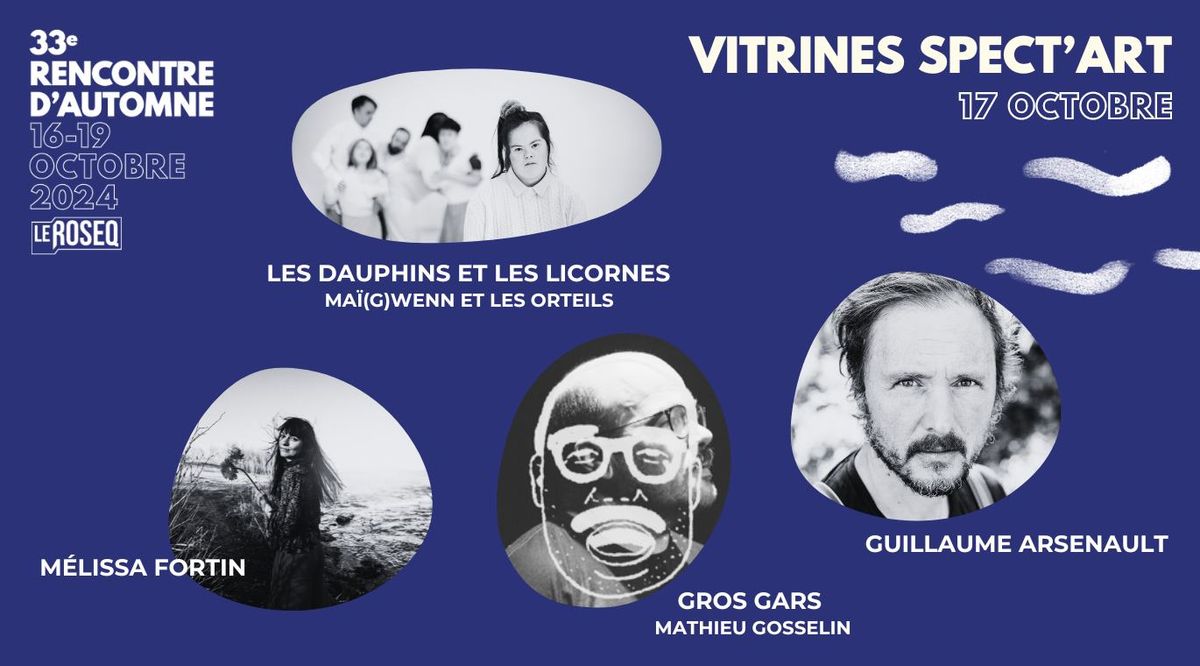 VITRINES SPECT'ART - 33E RENCONTRE D'AUTOMNE DU ROSEQ