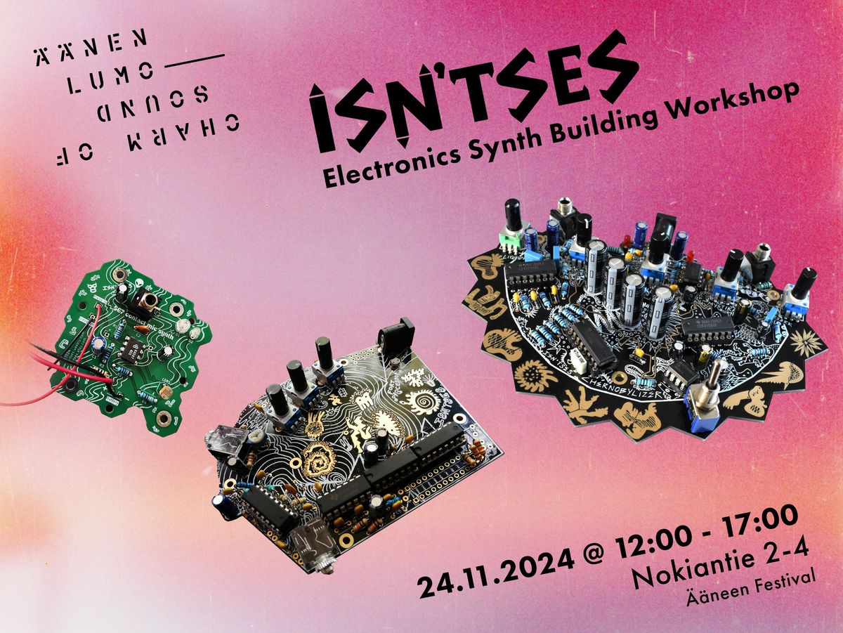 Electronics Synth Building Workshop by Isnt'ses