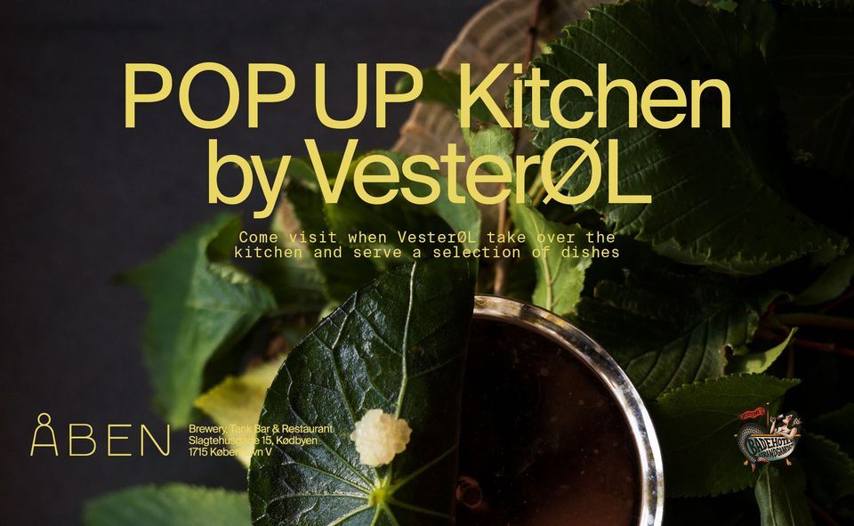 POP UP Kitchen by Vester\u00d8L at \u00c5BEN 