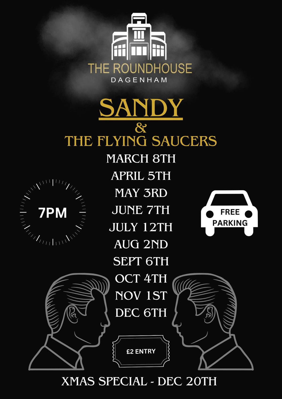 Sandy & The Flying Saucers 