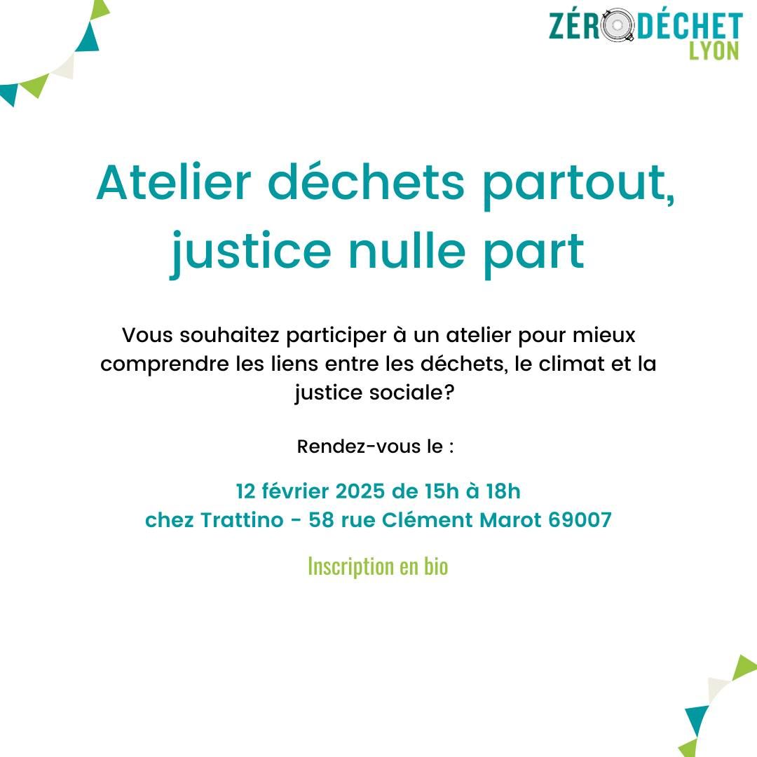 Atelier d\u00e9chet partout, justice nulle part