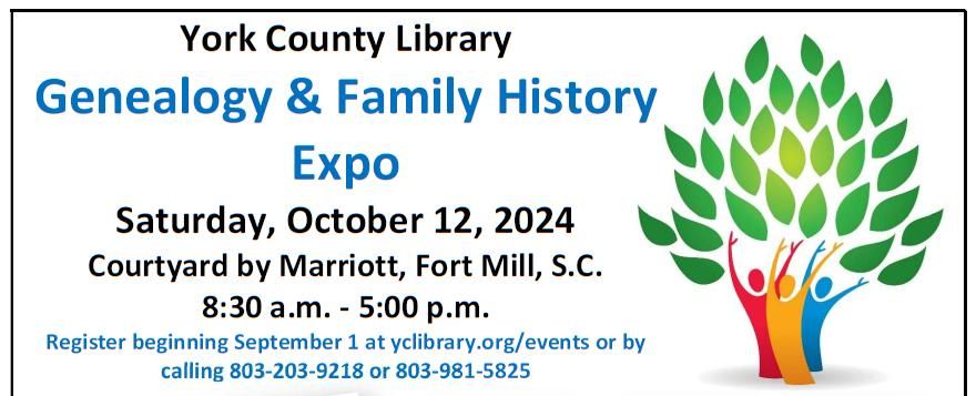 York County Library Genealogy & Family History Expo