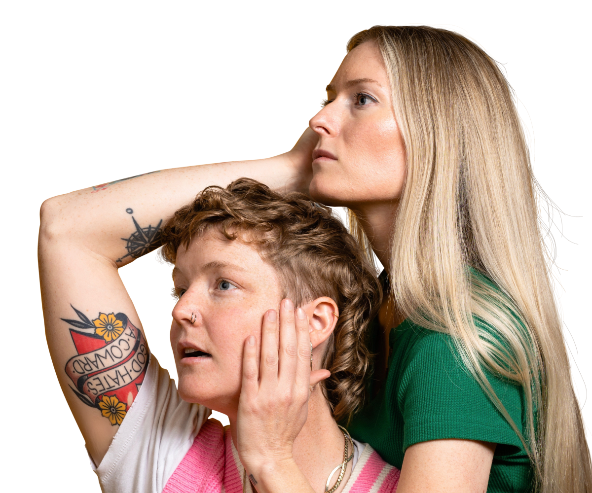 Two Dykes and a Mic at Punch Line Sacramento