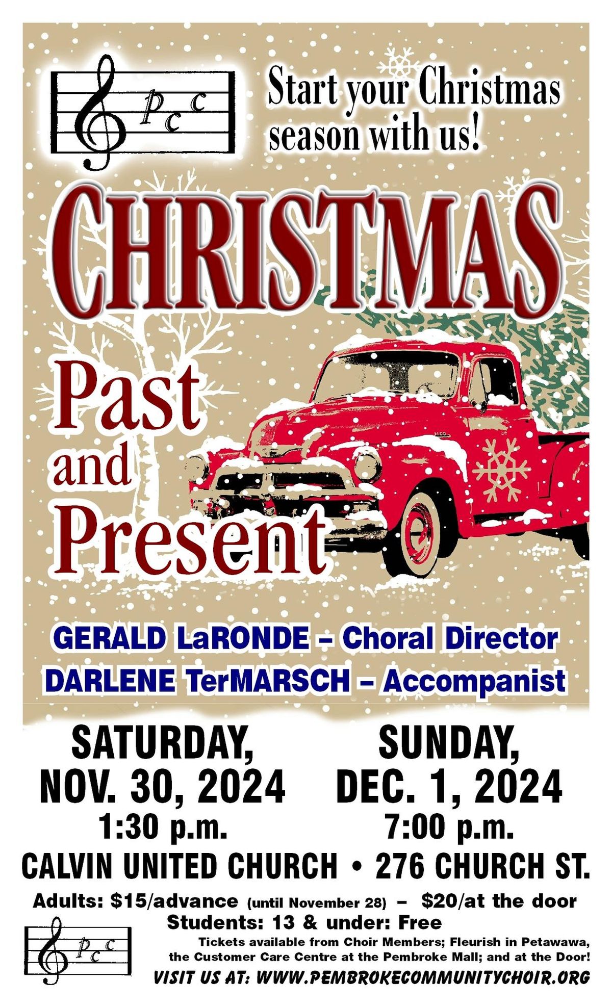 Christmas Past and Present - Sunday Evening Concert