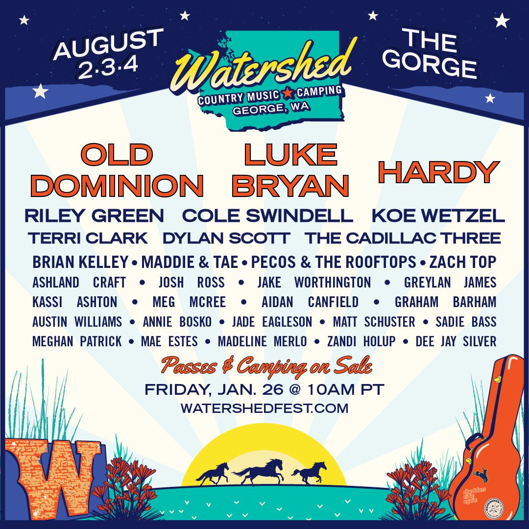 2025 Watershed Festival - Saturday at Gorge Amphitheatre