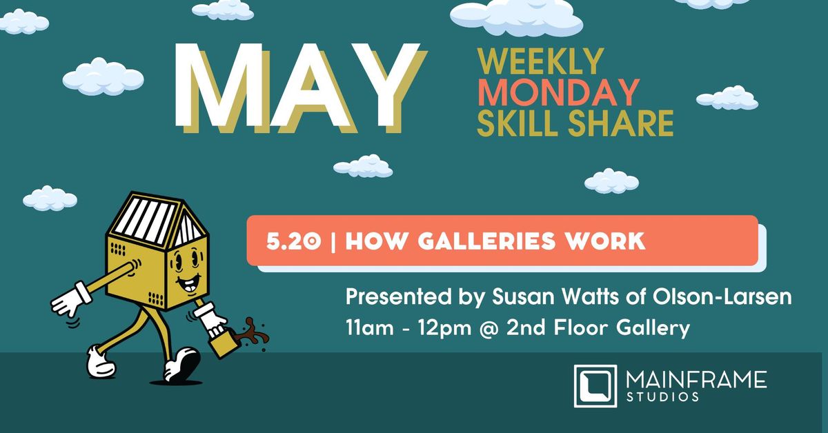 Monday Skill Share - How Galleries Work