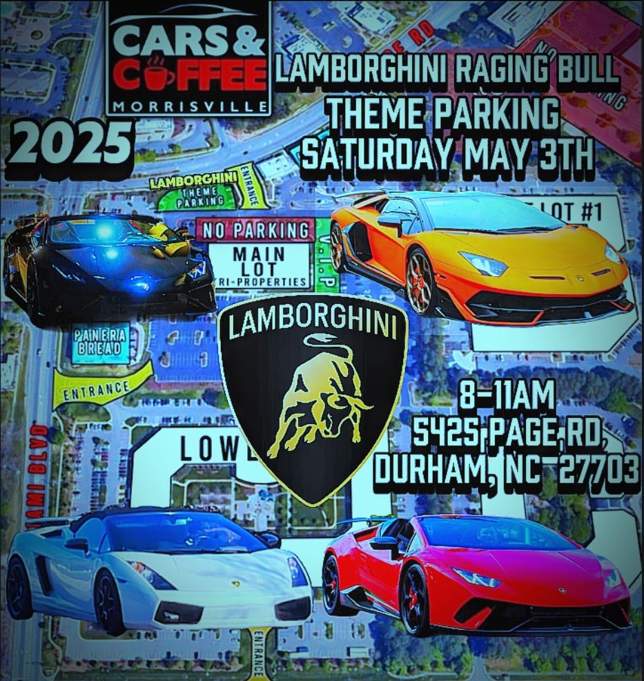 May Cars and Coffee \/ Lamborghini Raging Bull 