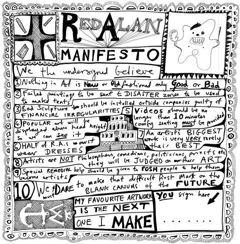 Jan Meetup: Artist Manifesto