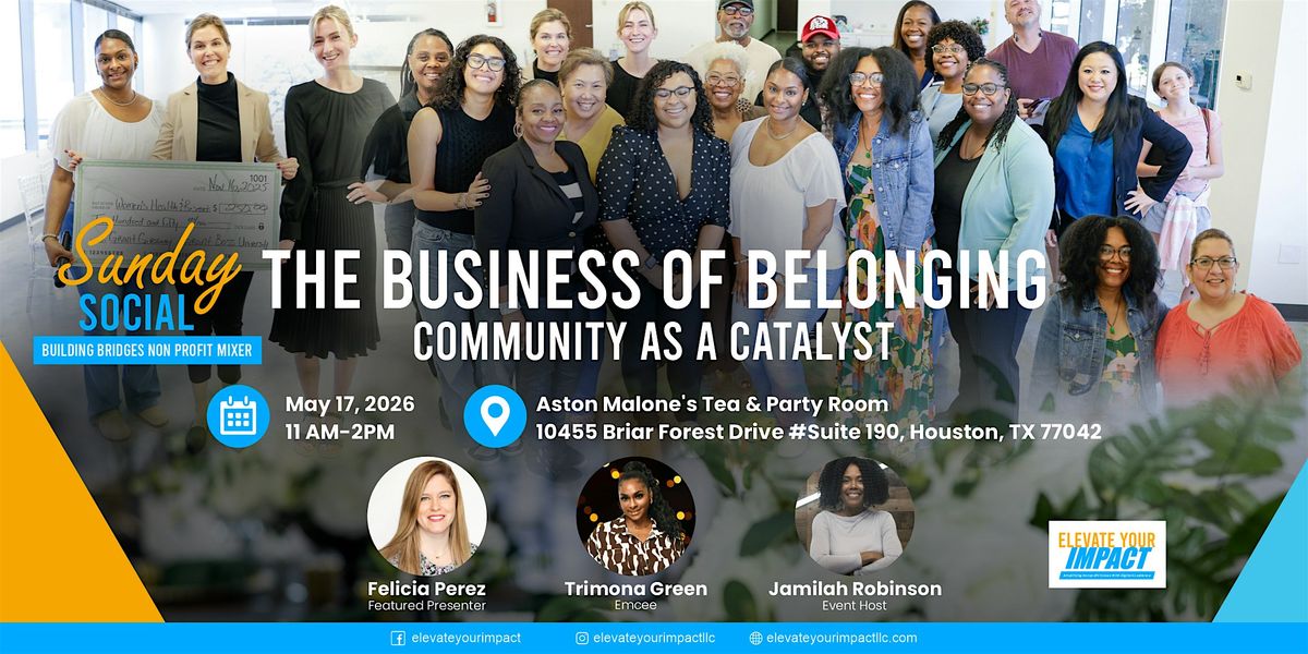 Q2 Sunday Social Building Bridges Networking Mixer
