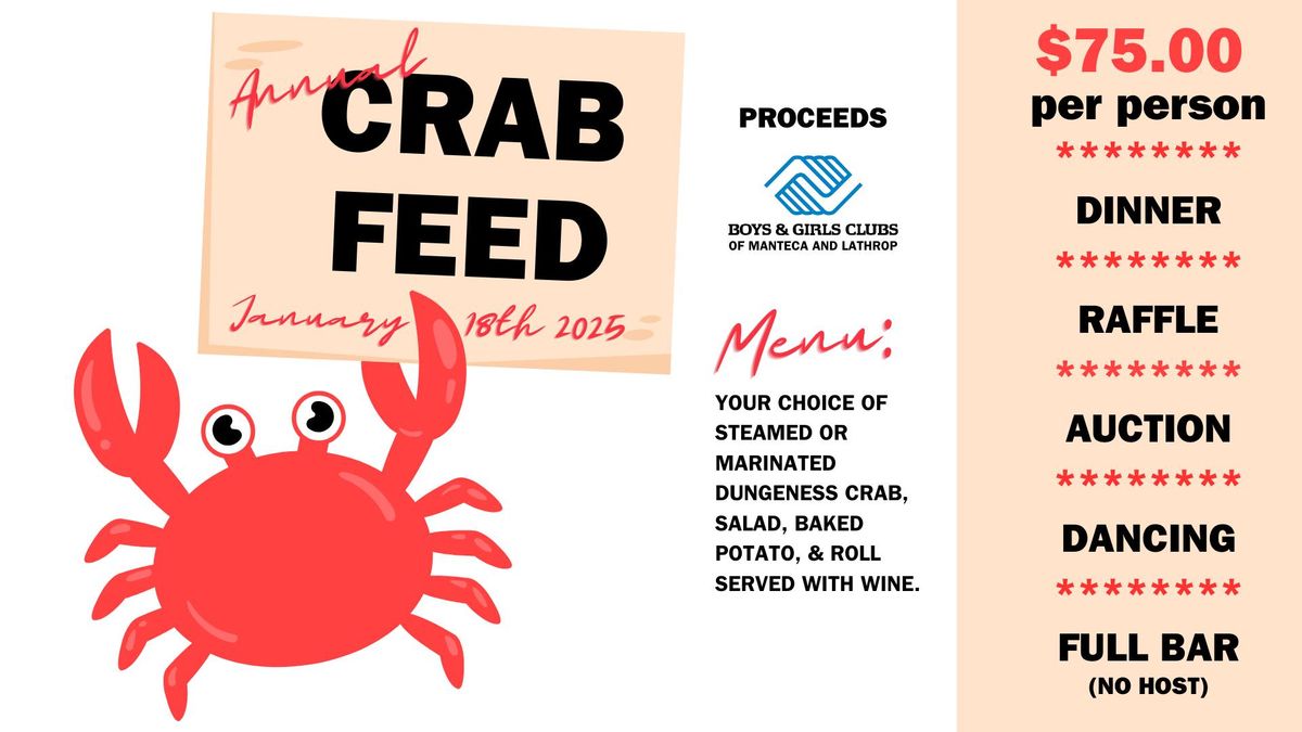 Annual Crab Feed Dinner & Dance