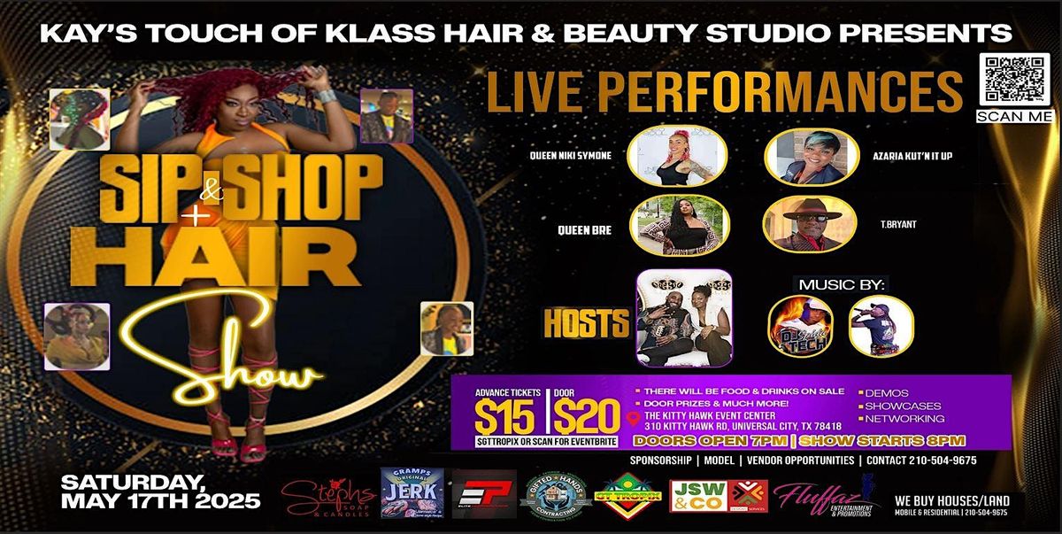 Sip & Shop + Hairshow