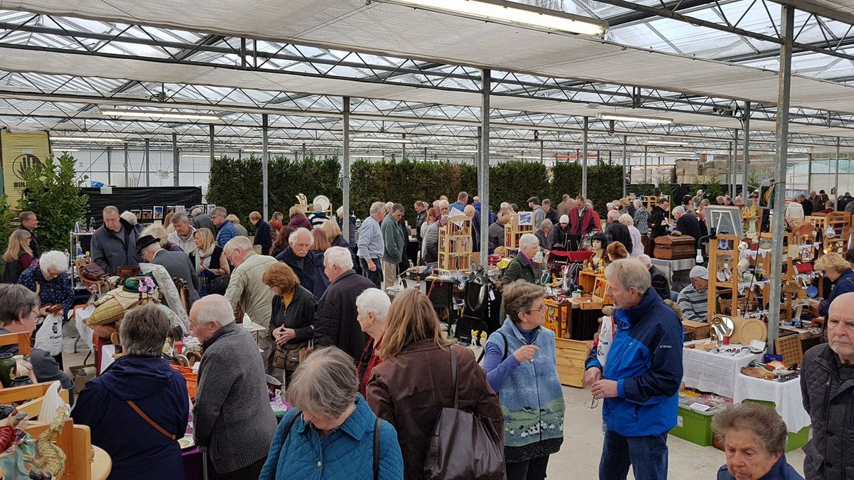 Spring Antiques & Collectables Fair at Coolings Garden Centre, Rushmore Hill, TN14 7NN