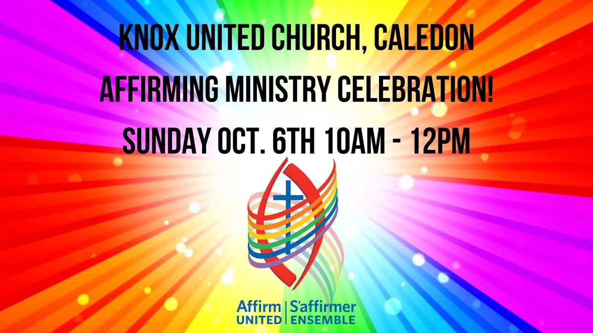 Affirming Ministry Celebration Service!