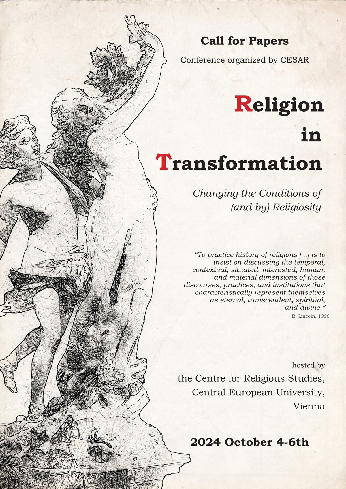 CESAR  2024 - Religion in Transformation - Changing the Conditions of (and by) Religiosity