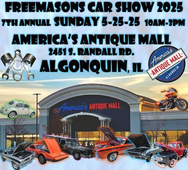 Freemasons Car Show 7th Annual