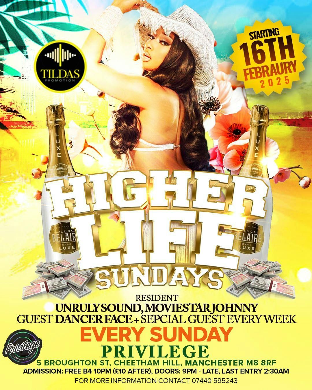 HIGHER LIFE SUNDAYS | 9 MARCH