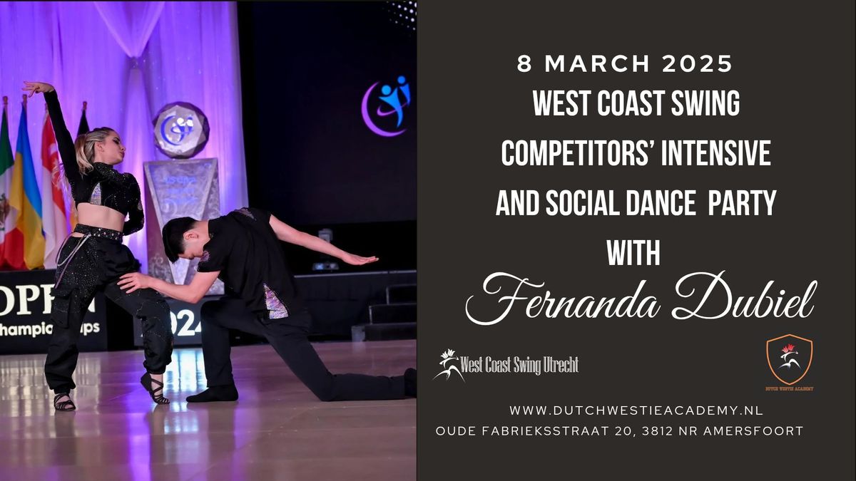 West Coast Swing Competitors' Intensive with Fernanda Dubiel