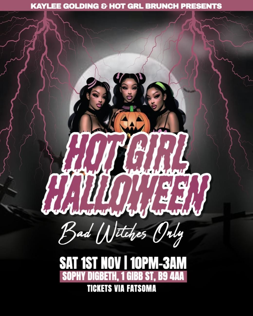 HOT GIRL HALLOWEEN - NIGHT TIME EDITION - 1ST NOV 25 \ud83d\udda4\ud83d\udc7b