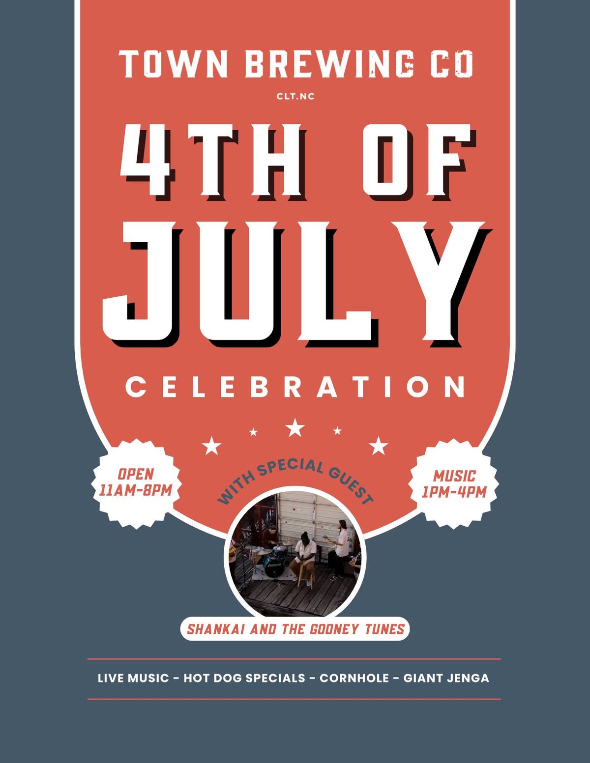 Fourth of July Celebration at Town Brewing