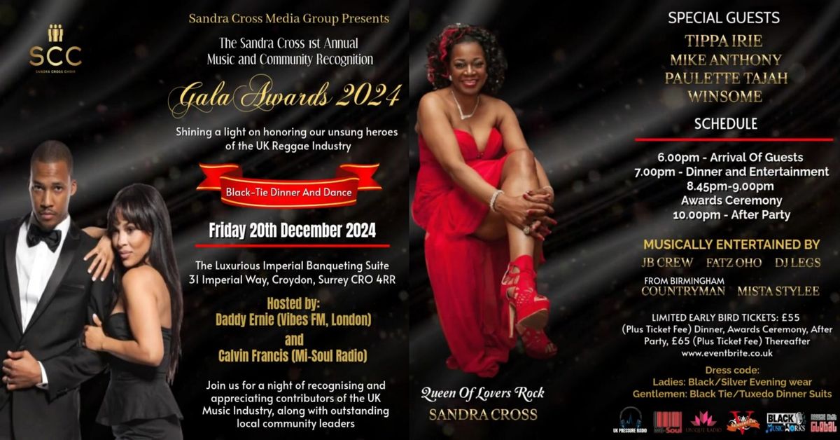 The Sandra Cross 1st Annual Music and Community Awards Gala