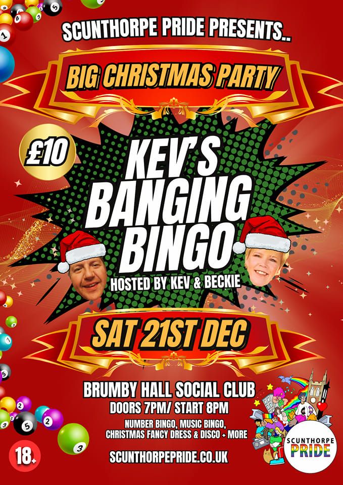 Big Christmas Party Kev's Banging Bingo