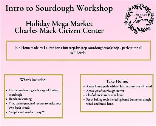 Holiday Mega Market Sourdough 101 Class