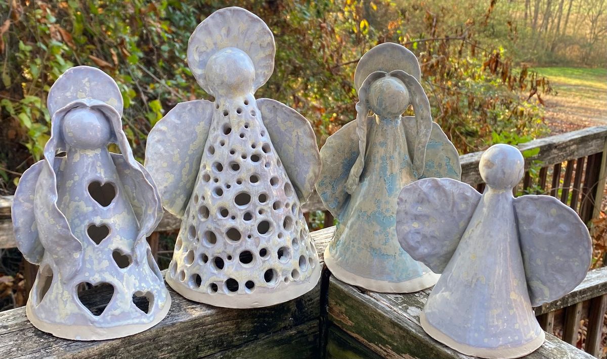 Clay Christmas Angels 