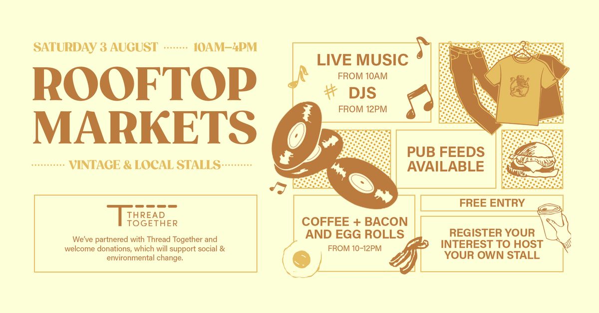 Rooftop Markets at Greenwood Hotel