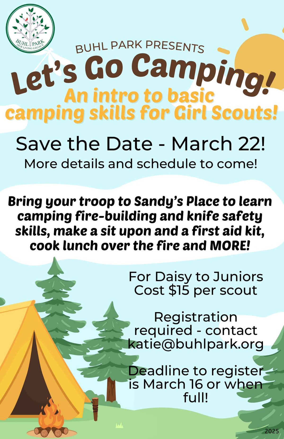 Girl Scouts Basic Camping Skills Day