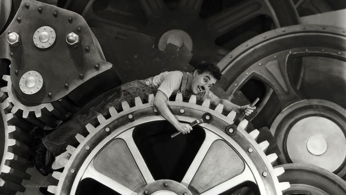 Charlie Chaplin\u2019s Modern Times - film in concert with Covent Garden Sinfonia conducted by Ben Palmer