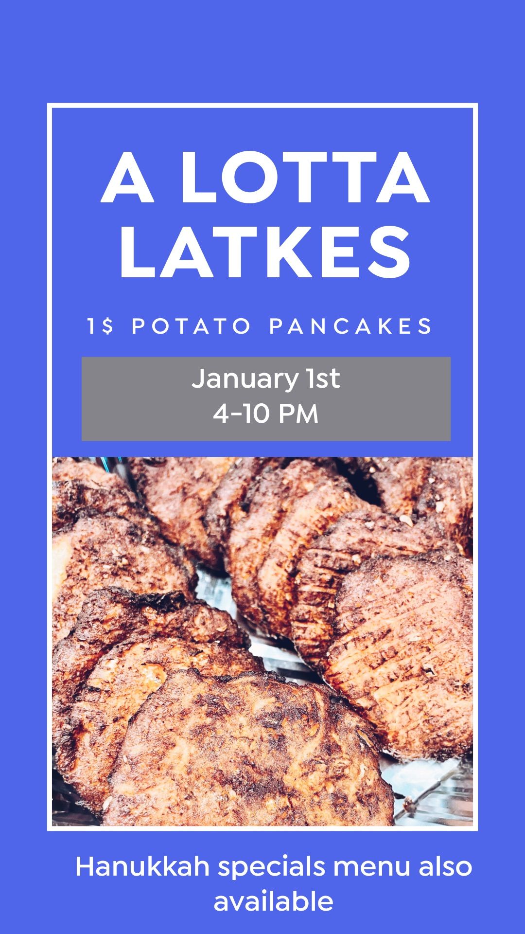 A LOTTA LATKES 