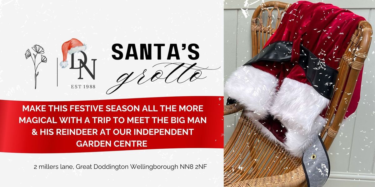 Santa's Grotto at Doddington Nurseries 