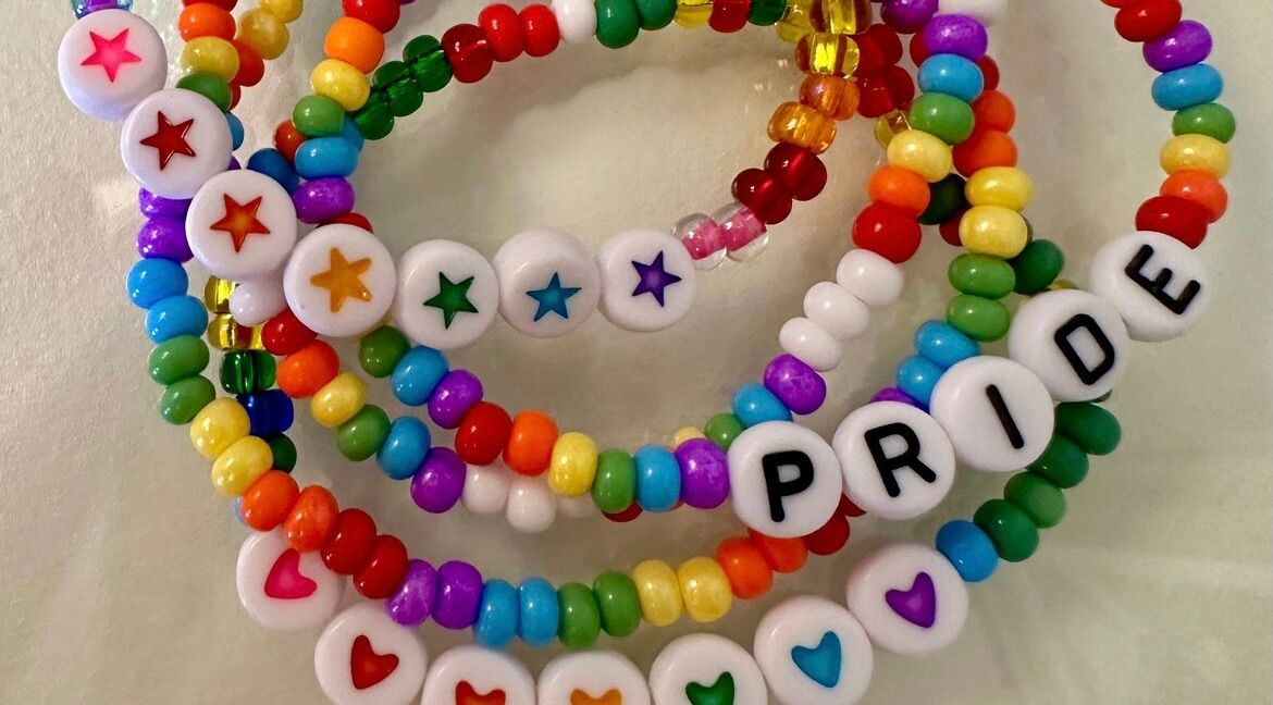 PRIDE friendship bracelet party