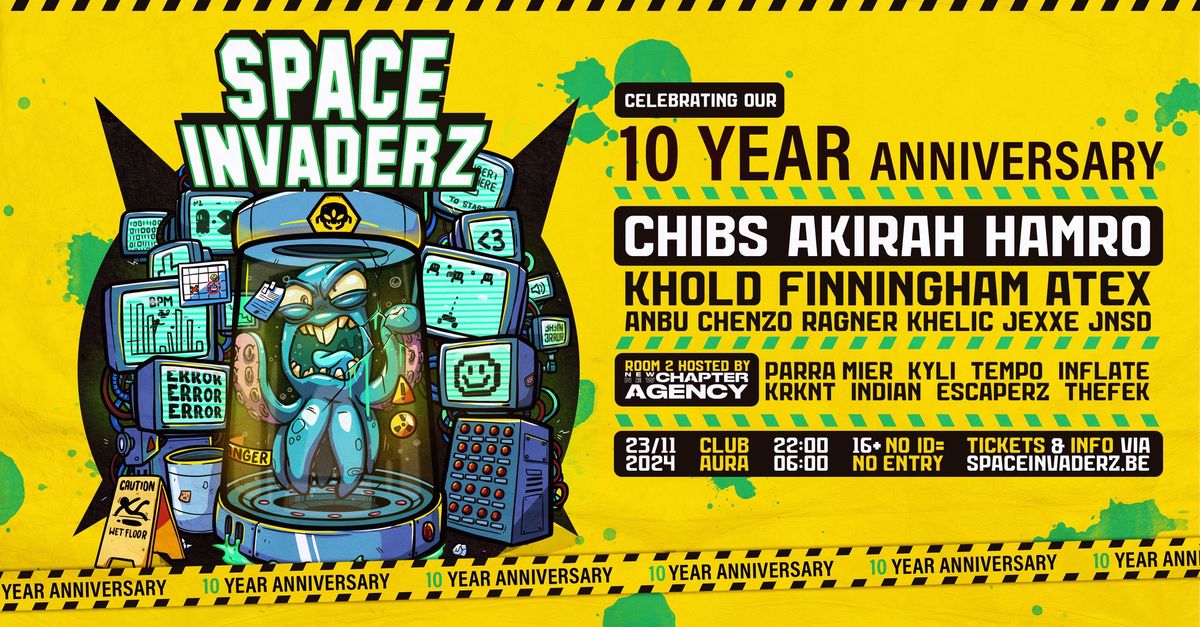 SPACE INVADERZ: 10 YEAR ANNIVERSARY