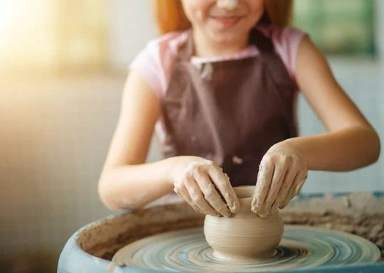 Throwing on the Pottery Wheel Jr. Camp (6 SPOTS LEFT)