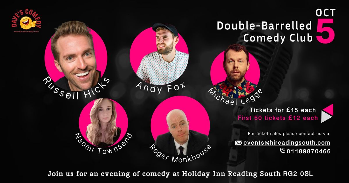 Double-Barrelled Comedy Club @ Holiday Inn Reading South