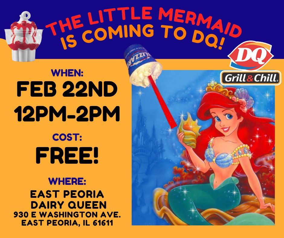 Ariel comes to DQ Day! 