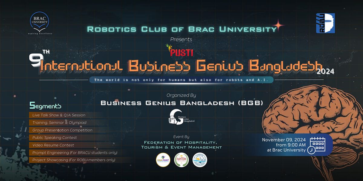 9th International Business Genius Bangladesh - 2024