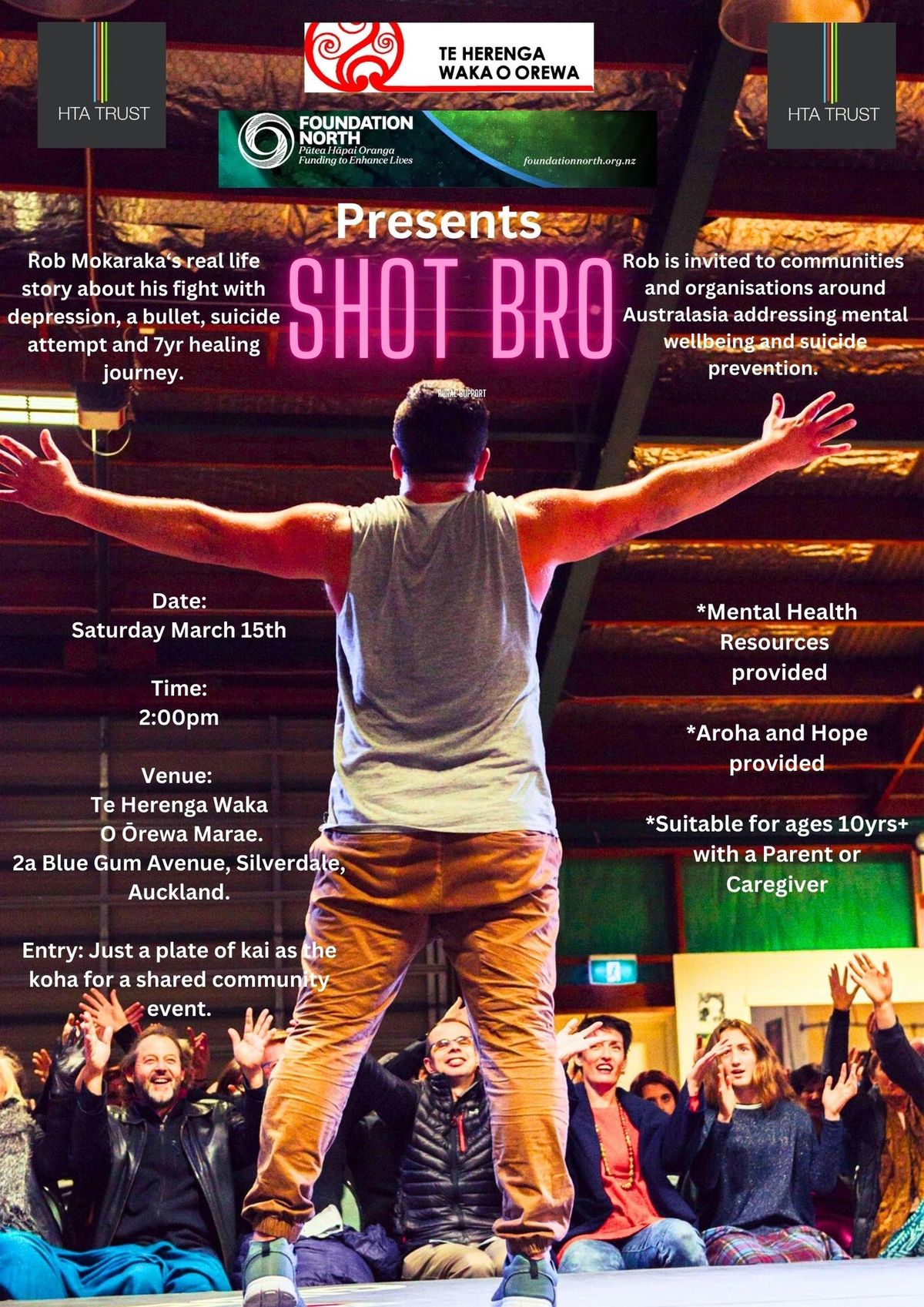 Rob Mokaraka presents 'Shot Bro'