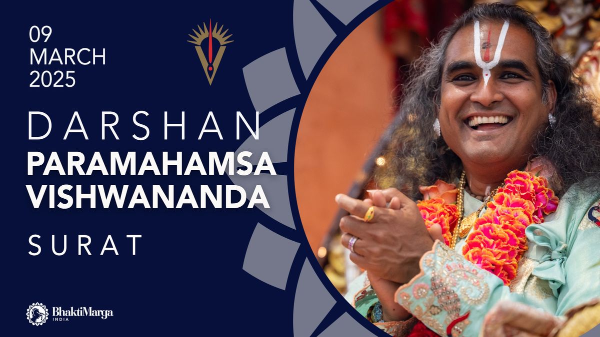 Darshan Paramahamsa Vishwananda - Surat