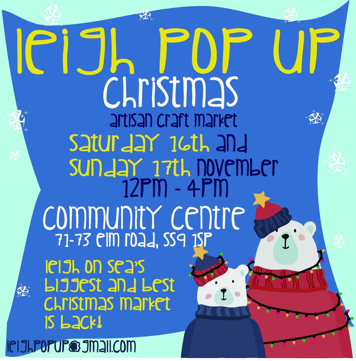 Leigh Pop Up Christmas Market