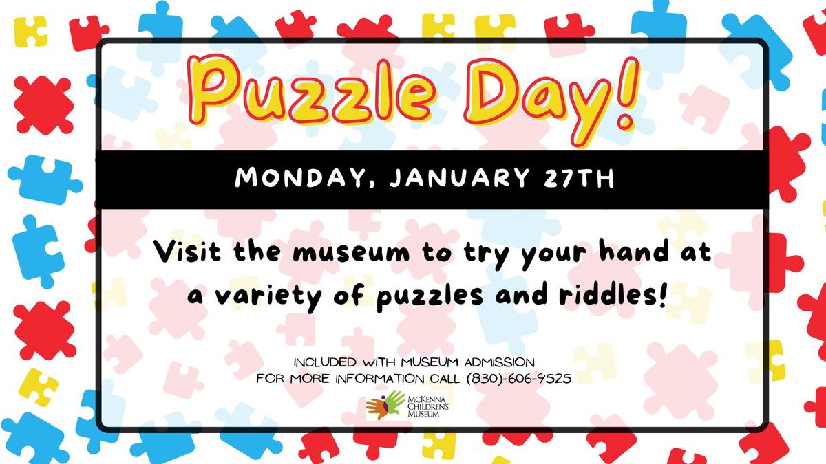 Puzzle Day \ud83e\udde9