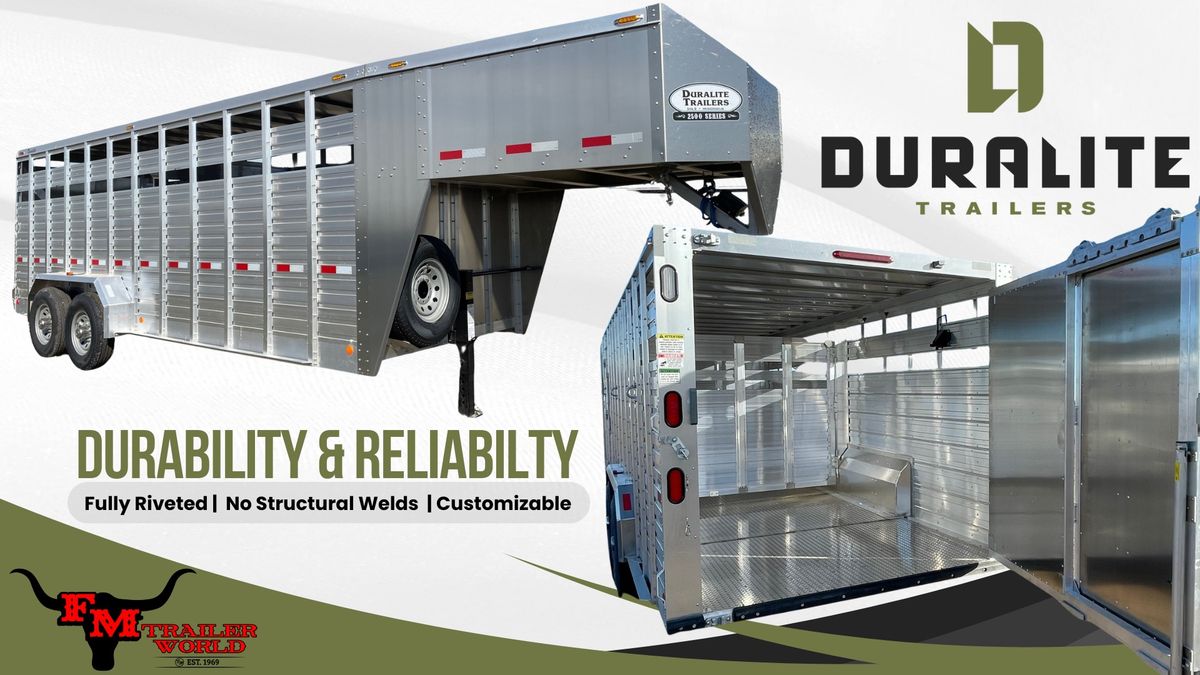 AgriTrade - Duralite Stock Trailers 