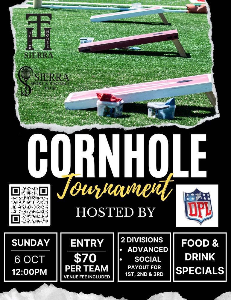 TTH Sierra & Sierra Sport & Racquet Club Cornhole Event